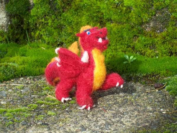 Needle Felting Dragons | Feltmaking
