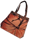 Shibori Techniques on Leather