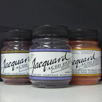 Jacquard Acid Dyes Color Chart for Feathers