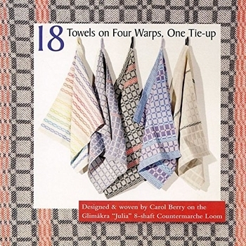 18 Towels On Four Warps, One Tie-up | Weaving Books