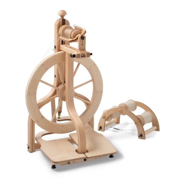 Schacht Matchless Spinning Wheel | Upright Castle Spinning Wheels