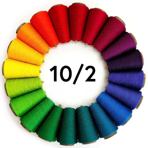 10/2 Tubular Spectrum 8oz Mercerized Cotton | 10/2 Cotton