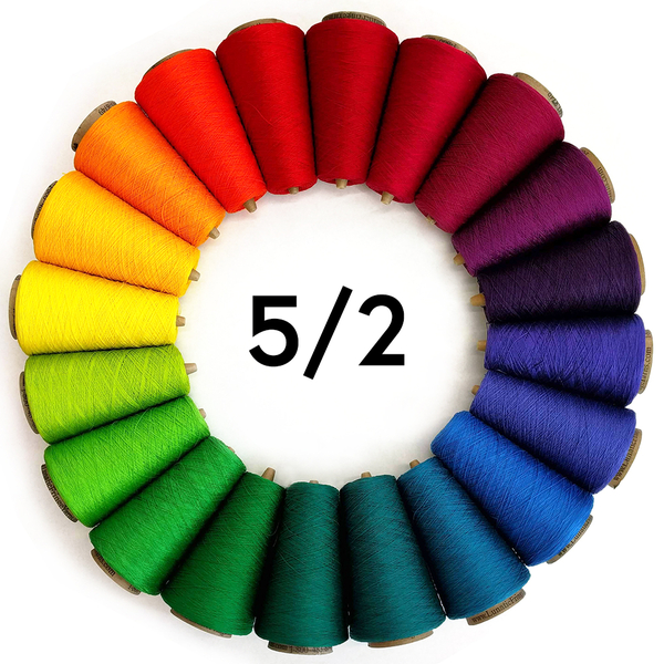 5/2 Tubular Spectrum 8oz Mercerized Cotton | 5/2 Cotton