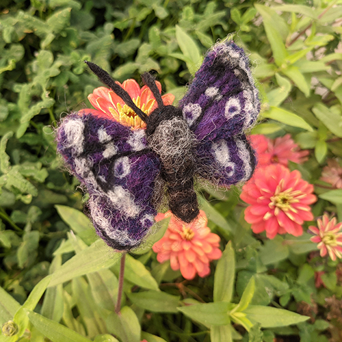 Needle Felting Flutterbies | Feltmaking