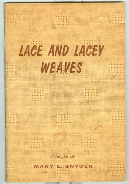 Lace and Lacey Weaves (used) | Used Books