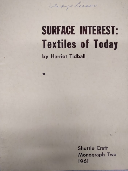 Shuttle Craft Guild Monograph 2: Surface Interest (used) | Monographs