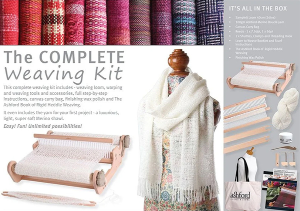 Ashford's Complete Weaving Kit | Rigid Heddle Looms