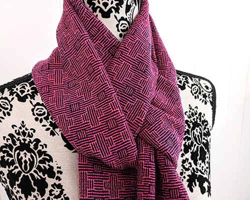 Positively Fuchsia Scarves Kit | Weaving Kits