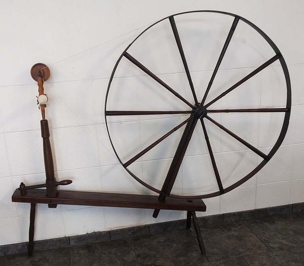 Used Canadian Great Wheel: Bloom 1820 | Used Spinning Wheels