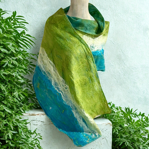 Nuno Felt a Summer Shawl | August 2025