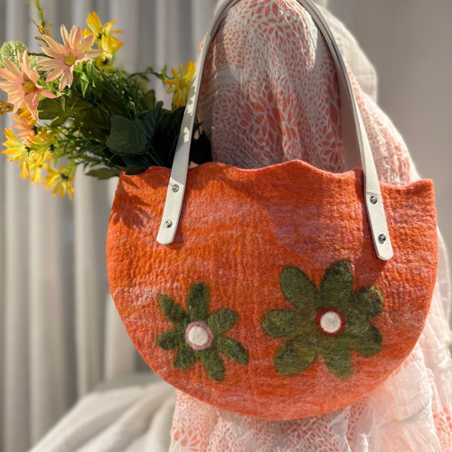 Wet-Felted Carry-All Bag | September 2025