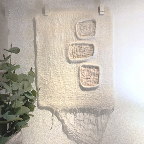 Wall Hanging with Surface Design | July 2025