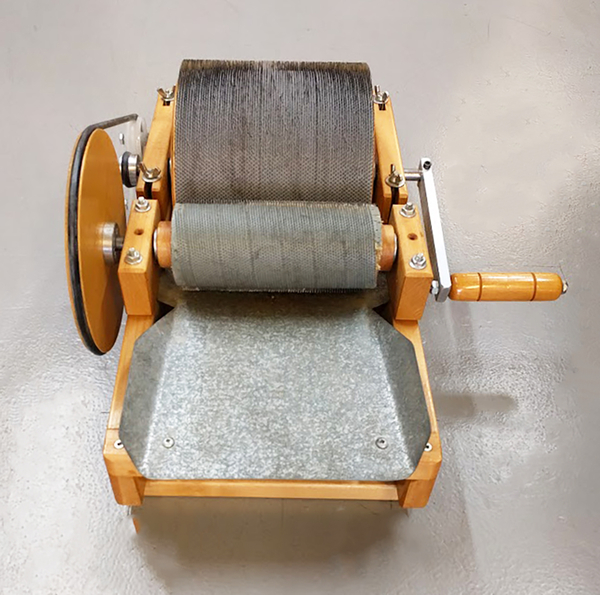 Used Patrick Green Deluxe Drum Carder | Used Equipment