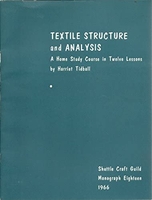 Image Shuttle Craft Guild Monograph 18: Textile Structure and Analysis (used)