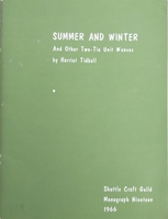 Image Shuttle Craft Guild Monograph 19: Summer & Winter (used)