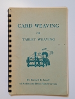 Image Card Weaving or Tablet Weaving (used)