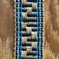 Inkle Weaving with Supplementary Heddles