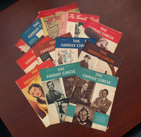 Image The Family Circle Magazine Lot from the 1930's-40's