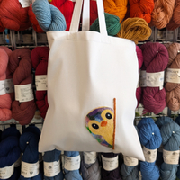 Needle Felt on a Tote Bag!