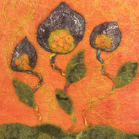 Image Wet Felt Landscape with Laura McClain